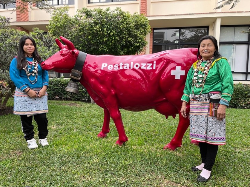 Arte Shipibo – Visita de la artista Wilma Maynas